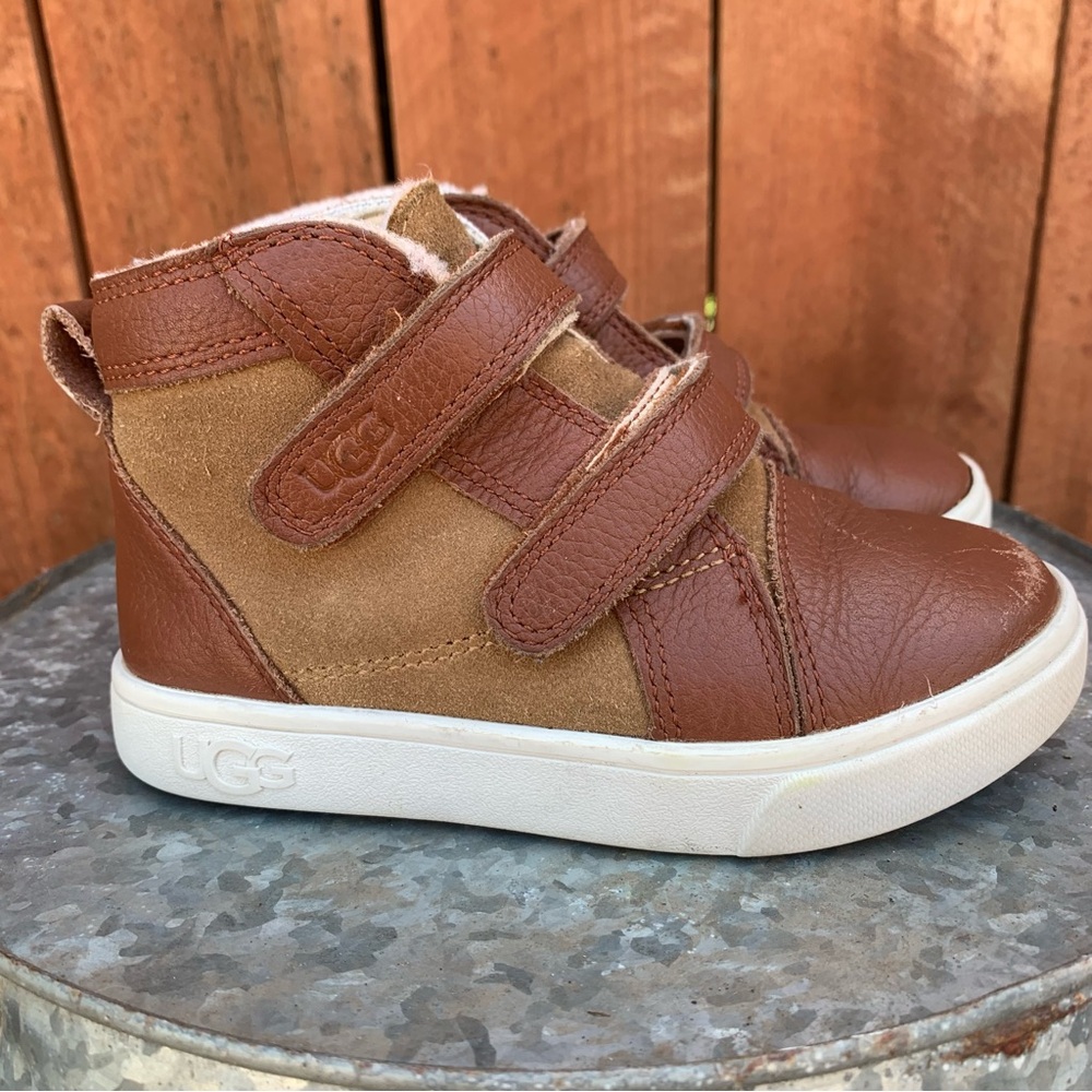 UGG Kids Brown High-Top Shoes